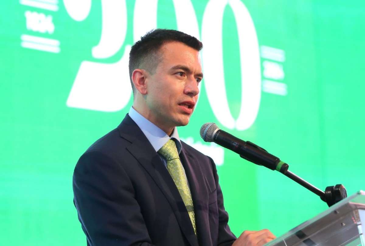 Presidente Noboa viajará a Brasil para asistir a foros sobre la "Economía del futuro"