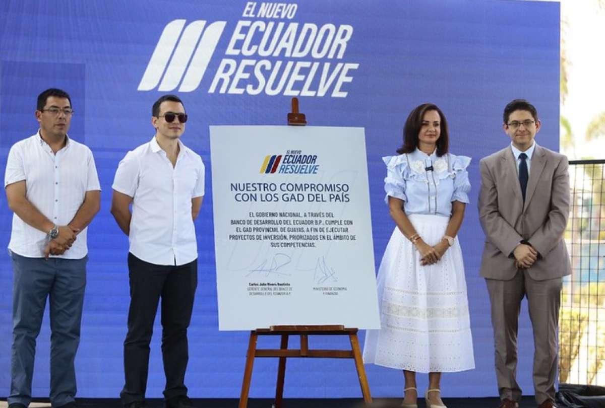 Gobierno Nacional transfiere USD 7 millones para obras prioritarias en Guayas