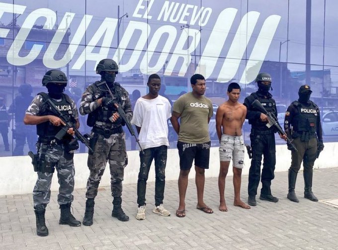 Detienen a tres sujetos vinculados al secuestro extorsivo de Pedro Pablo Perlaza