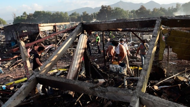 Explosión de taller de pirotecnia en Gualaceo deja daños materiales