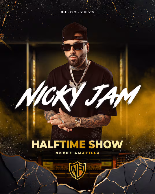 Nicky Jam será el artista invitado a la Noche Amarilla 2025 de Barcelona SC