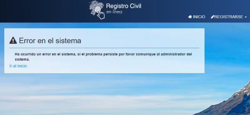 Registro Civil denuncia presuntos ciberataques a su plataforma virtual
