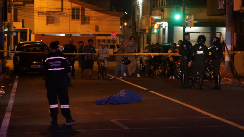 Ecuador registra un promedio de 25 asesinatos por día en lo que va de 2025