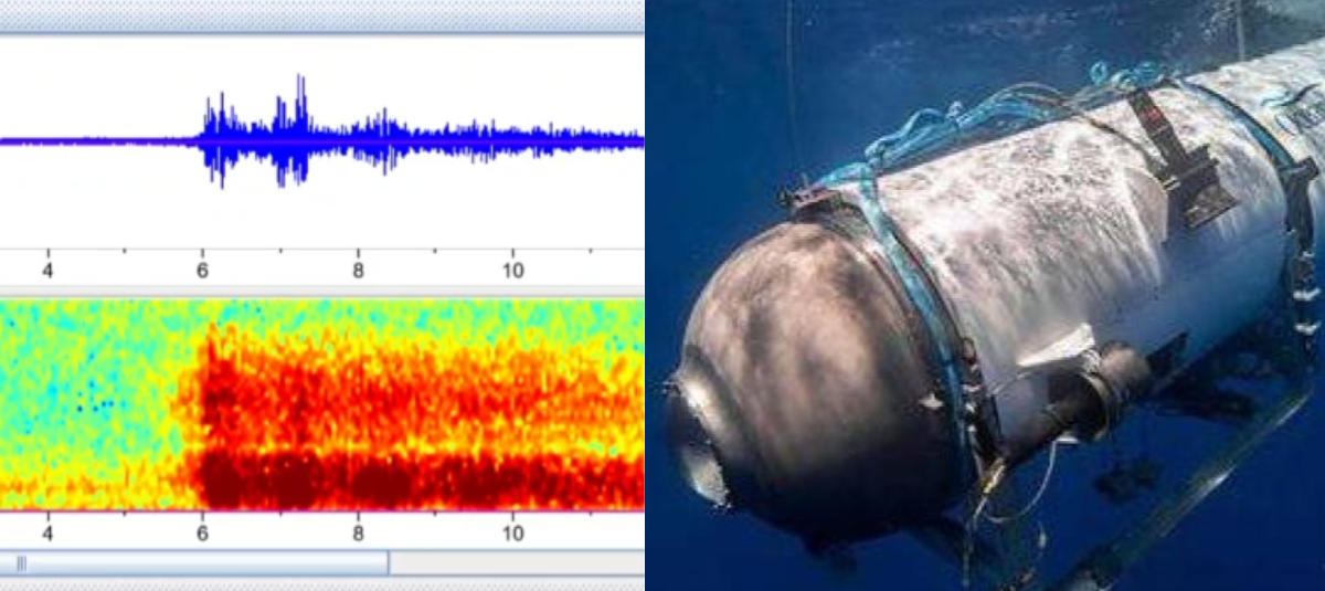 Revelan AUDIO inédito del momento exacto de la implosión del submarino Titán | VIDEO