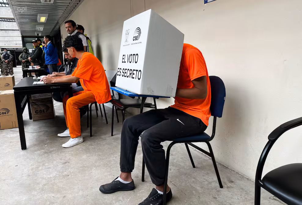 6.218 privados de la libertad, sin sentencia ejecutoriada, sufragan en Ecuador
