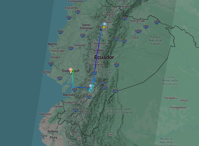 Un nuevo vuelo de Avianca no pudo aterrizar en Cuenca. ¿Qué pasó?