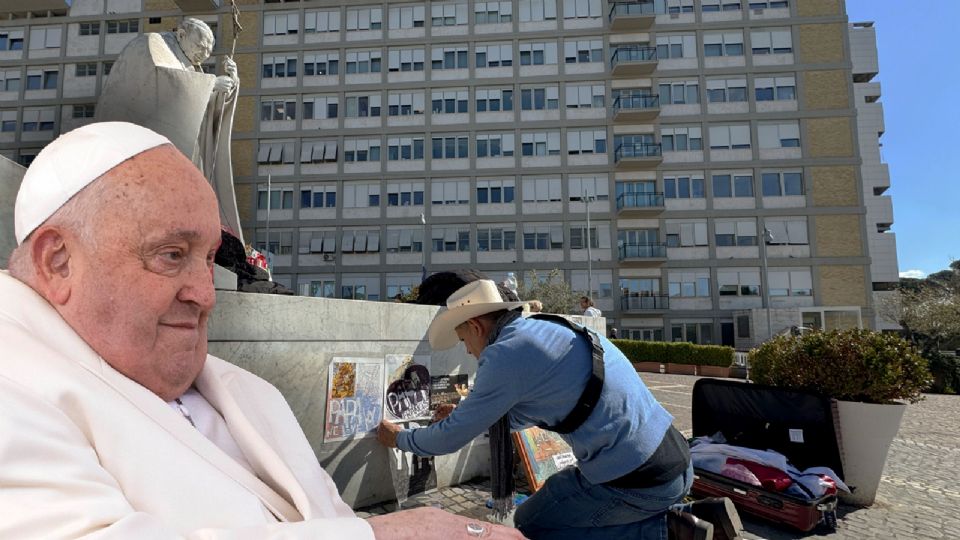El papa Francisco sigue con fisioterapia, come sólidos y participa en "ejercicios espirituales", según el Vaticano