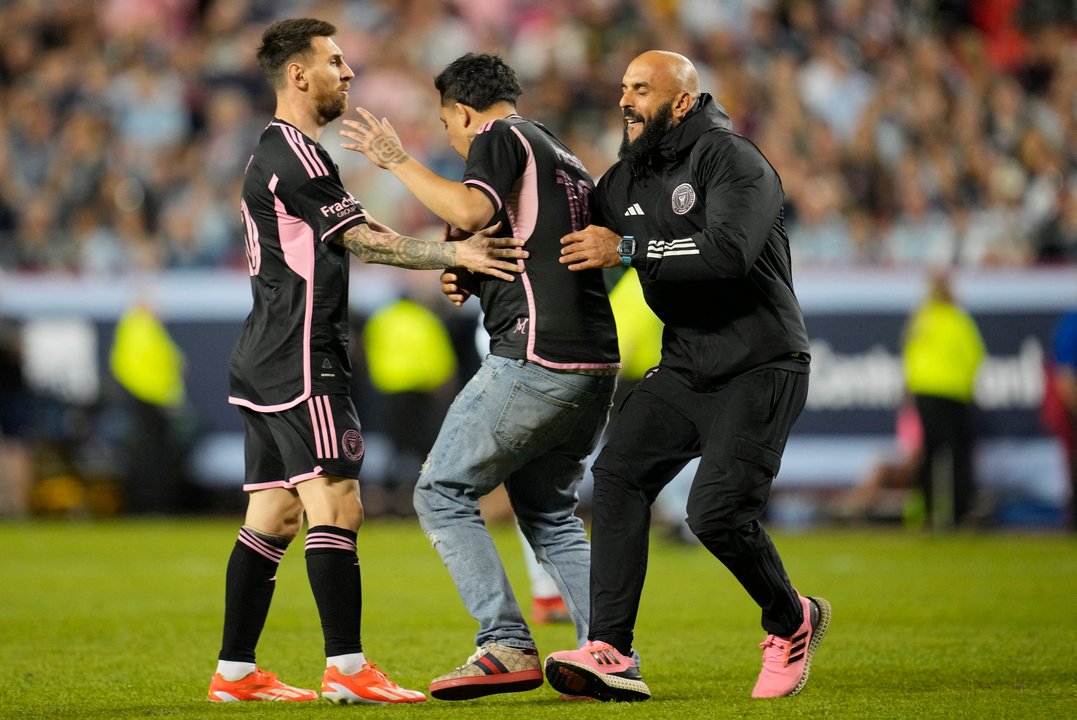 La MLS veta a Yassine Cheuko, el guardaespaldas personal de Lionel Messi