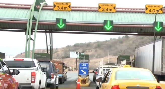 Se suspende el cobro del peaje en la vía Portoviejo-Montecristi hasta «nuevo aviso»