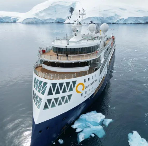 Olas gigantes azotaron el crucero Ocean Explorer en el temido Paso de Drake