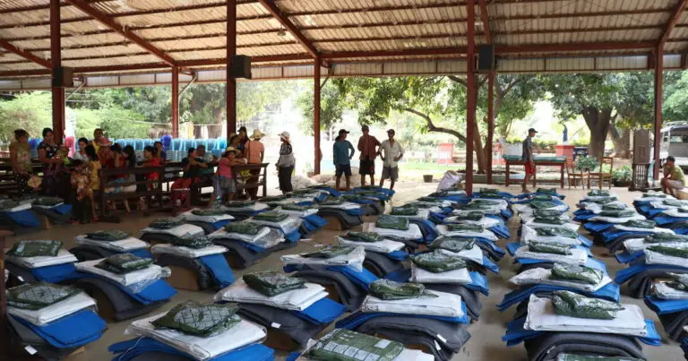 ACNUR solicita 16 millones de dólares para asistir a Myanmar tras terremoto