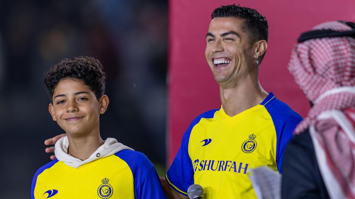 El mensaje de Cristiano Ronaldo a su hijo tras su debut con la selección