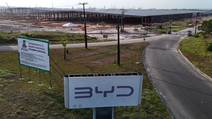 Fiscalía brasileña demanda a fabricante chino de automóviles BYD por violación de derechos laborales
