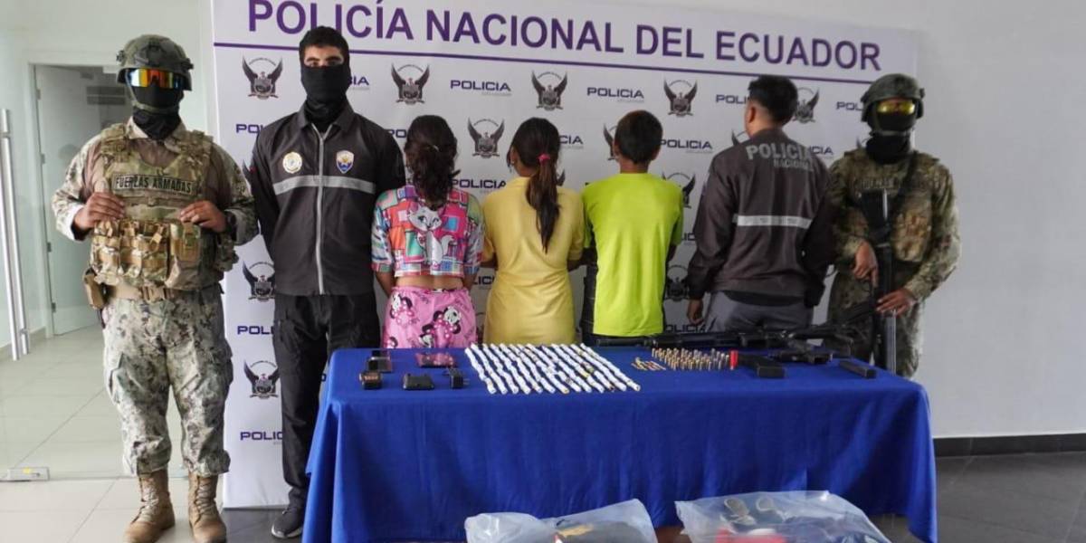 Un adolescente de 17 años, entre los detenidos por el asesinato de un marino en el sur de Guayaquil