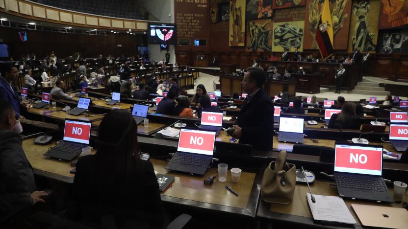Pachakutik apoyó al Gobierno para no fiscalizar los contratos eléctricos con Progen
