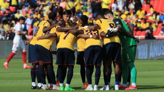 El posible 11 de Ecuador para visitar a Perú por las Eliminatorias al Mundial
