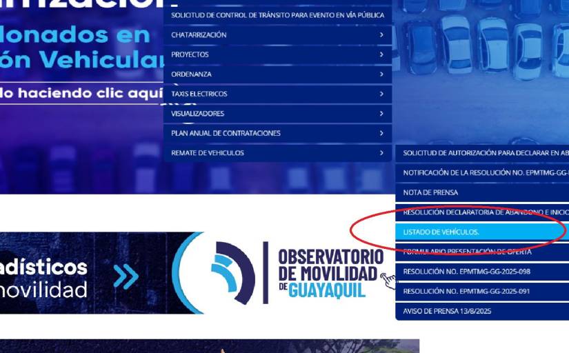 Así será el remate de motos y autos retenidos en Guayaquil 3 Así será el remate de motos y autos retenidos en Guayaquil