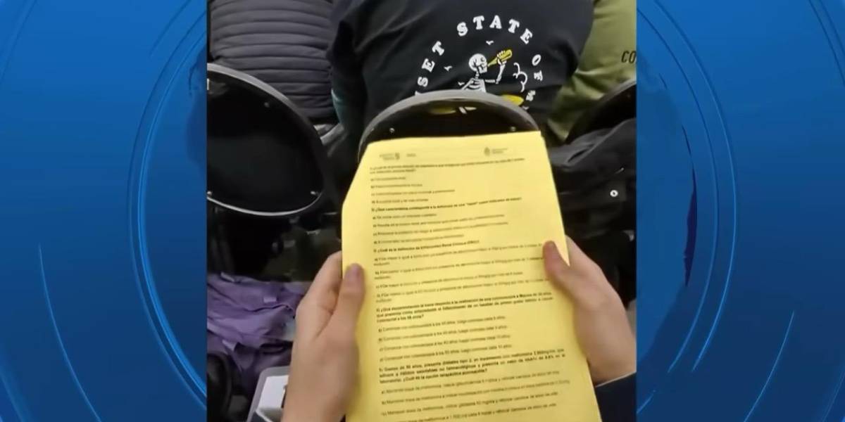 El ecuatoriano que grabó examen de medicina en Argentina quedó en los últimos puestos