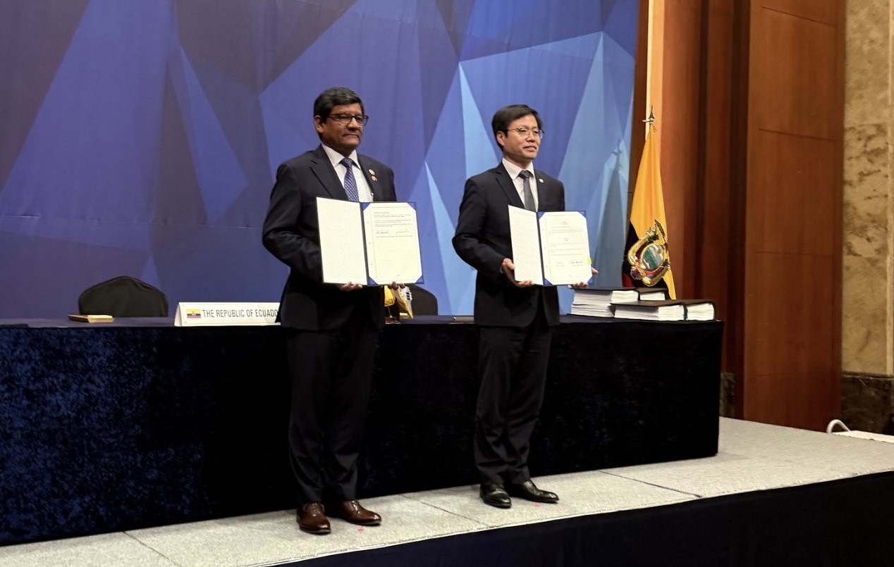 Ecuador y Corea del Sur firman acuerdo SECA que abre nuevas oportunidades para productores ecuatorianos en el mercado asiático 1 Ecuador y Corea del Sur firman acuerdo SECA que abre nuevas oportunidades para productores ecuatorianos en el mercado asiático