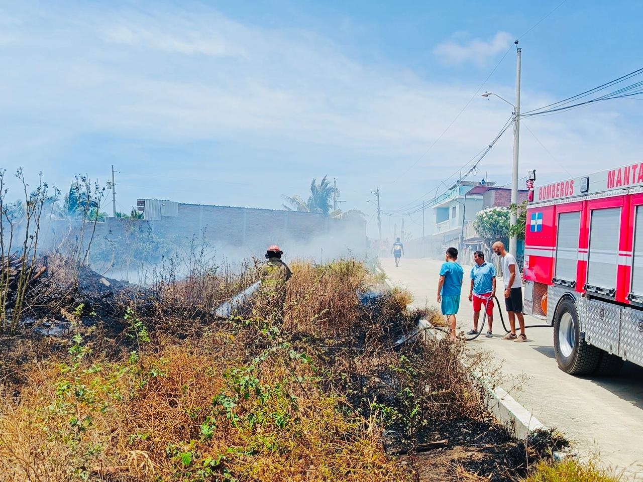 Manta registra alza de incendios forestales durante septiembre por altas temperaturas
