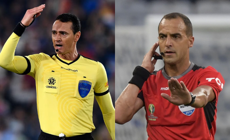 Árbitros confirmados para los partidos de revancha de los clubes ecuatorianos en torneos Conmebol.