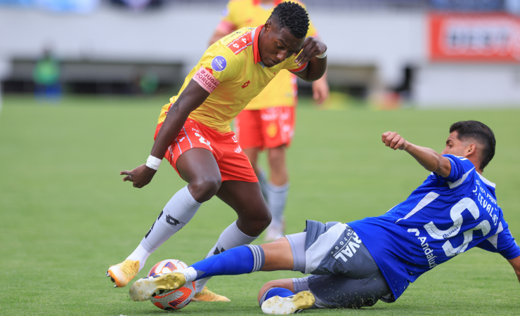 Emelec sacó un empate frente a Aucas en condición de visita. 