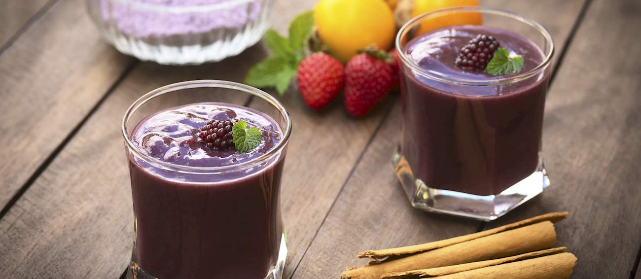 VIDEO | Colada morada: Reconocida como una de las mejores bebidas sin alcohol, según Taste Atlas