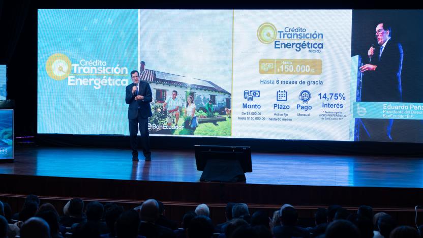 Pymes podrán acceder a crédito para impulsar proyectos de transición energética en Ecuador