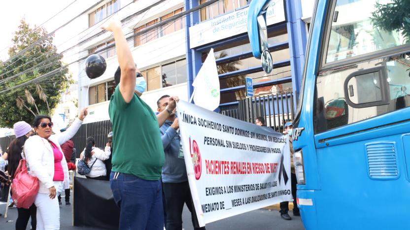 Cierres viales por marchas y protestas en Quito este miércoles 12 de noviembre.