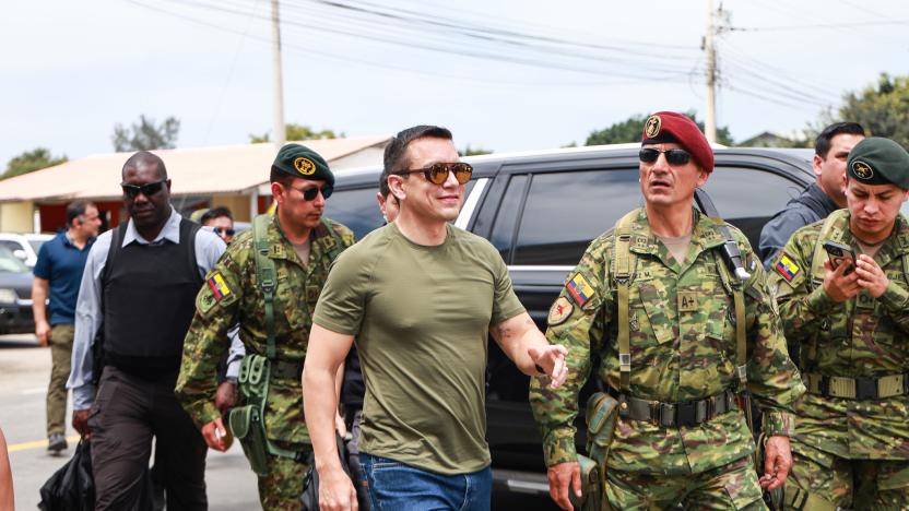 Daniel Noboa sobre la Cárcel del Encuentro: 'la cárcel no está al 100%, pero está del 35% al 40%