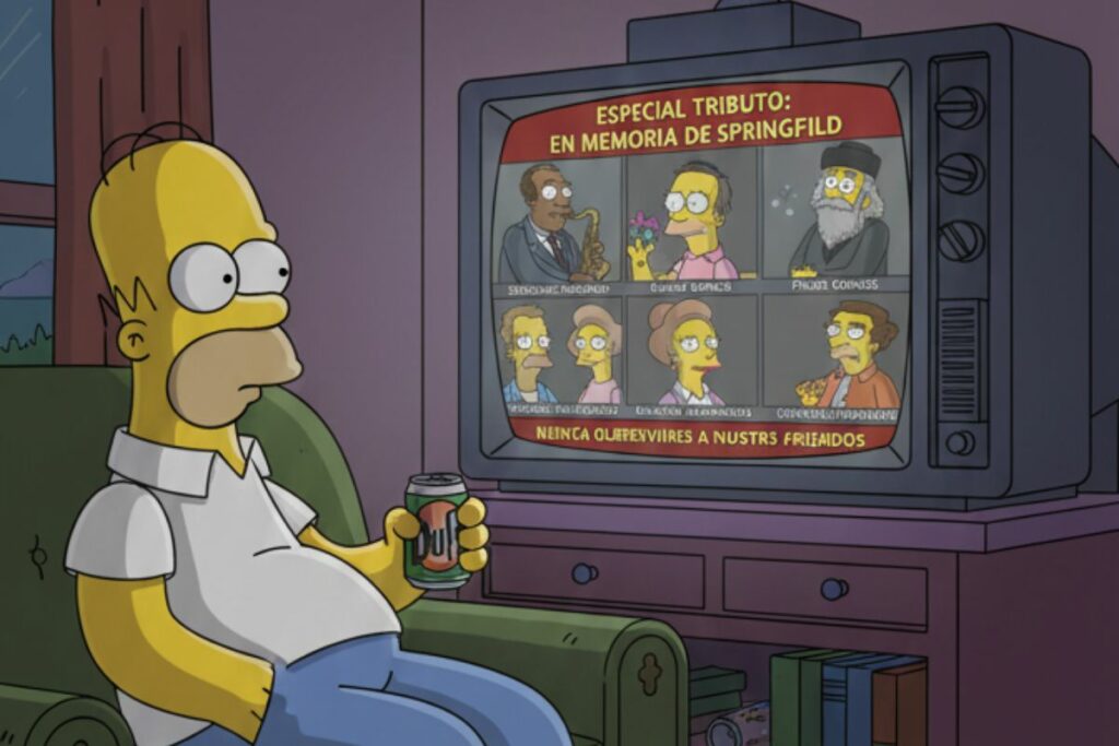 ‘Los Simpson’: En fotos, los 10 personajes que han muerto en la serie de Fox