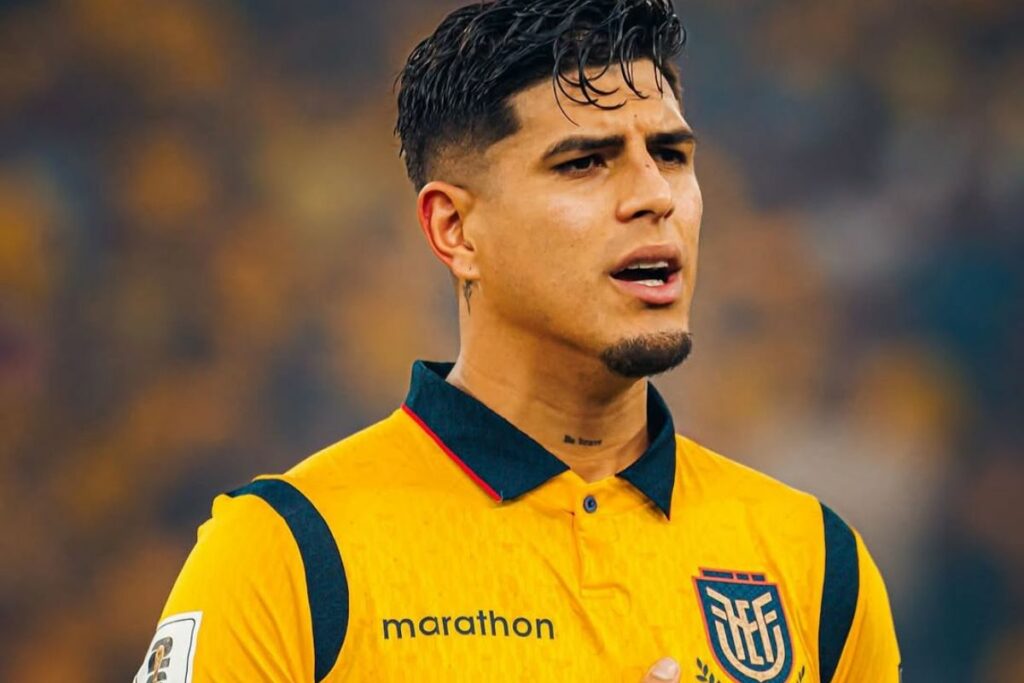 Piero Hincapié llegó a 50 partidos con Ecuador, pero no rompió el récord de precocidad  