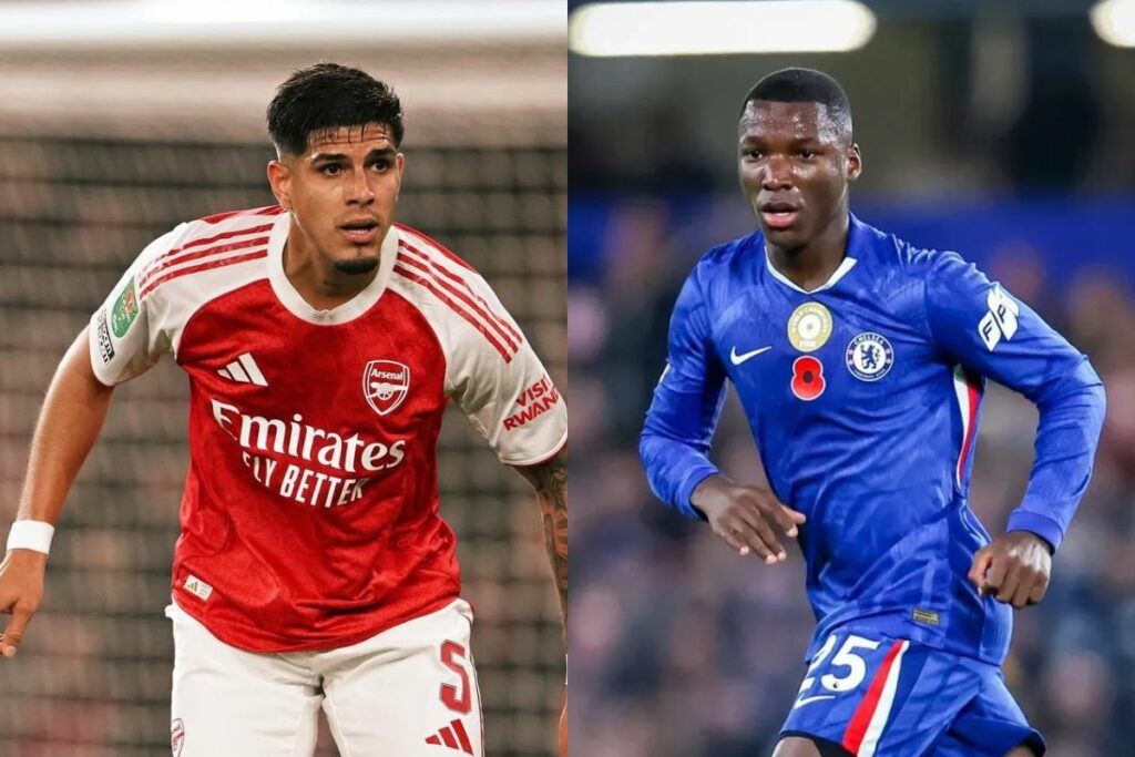 Hinchas del Arsenal y Chelsea discuten quién debe ser el capitán de Ecuador entre Moisés Caicedo y Piero Hincapié