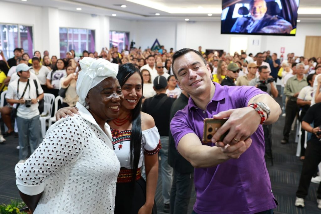 Daniel Noboa cerró la campaña por el Sí en Guayaquil y Machala