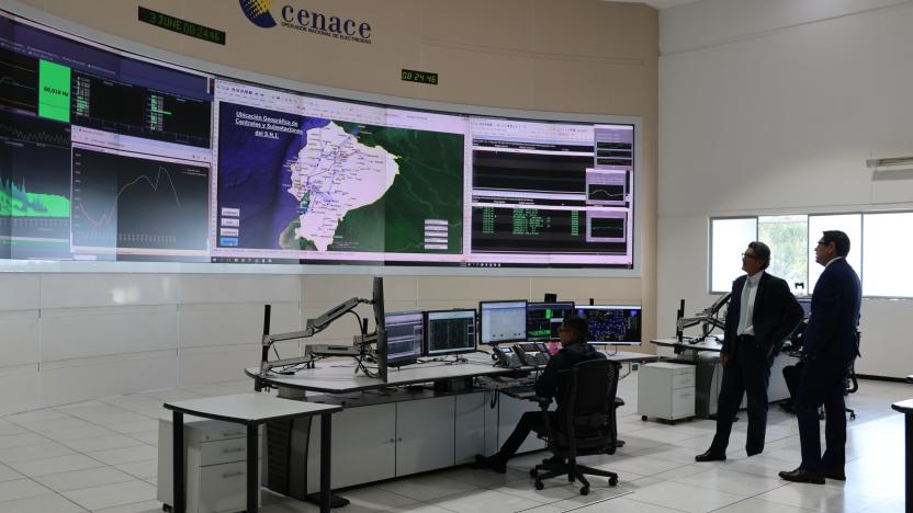 Ecuador firma contrato para renovar Centro de Control del sistema eléctrico nacional