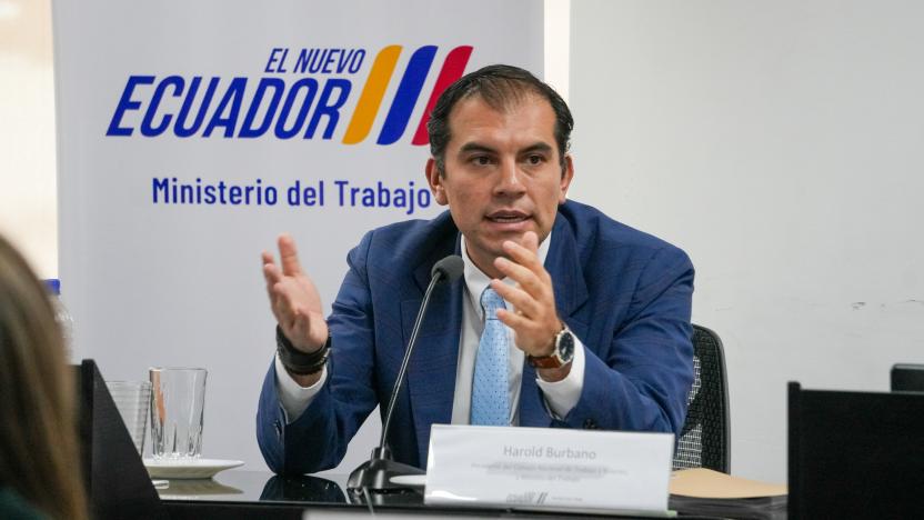 Ministro del Trabajo: ‘No tenemos una reforma laboral fuerte a corto plazo en Ecuador’