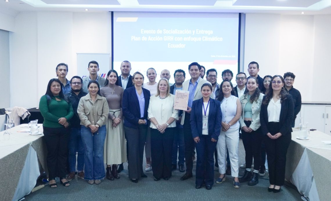Ecuador presenta Plan de Acción de Recursos Hídricos con enfoque climático rumbo a 2030