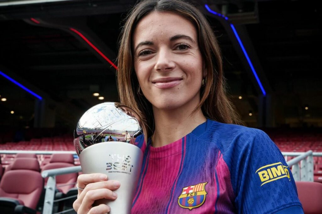 Aitana Bonmatí ganó el tercer The Best seguido de su carrera 1 Aitana Bonmatí ganó el tercer The Best seguido de su carrera