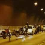 Choque múltiple en el túnel Guayasamín causa congestión en Quito este jueves 4 de diciembre