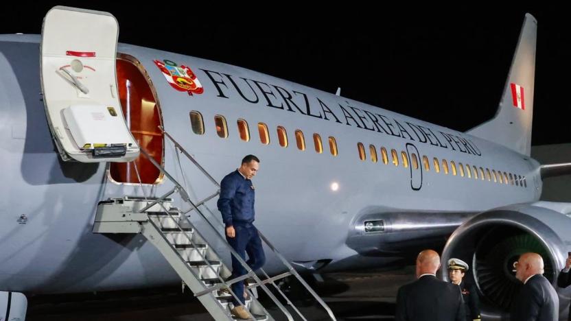 Presidente interino de Perú llegó a Ecuador para el decimosexto Gabinete Binacional 1 Presidente interino de Perú llegó a Ecuador para el decimosexto Gabinete Binacional