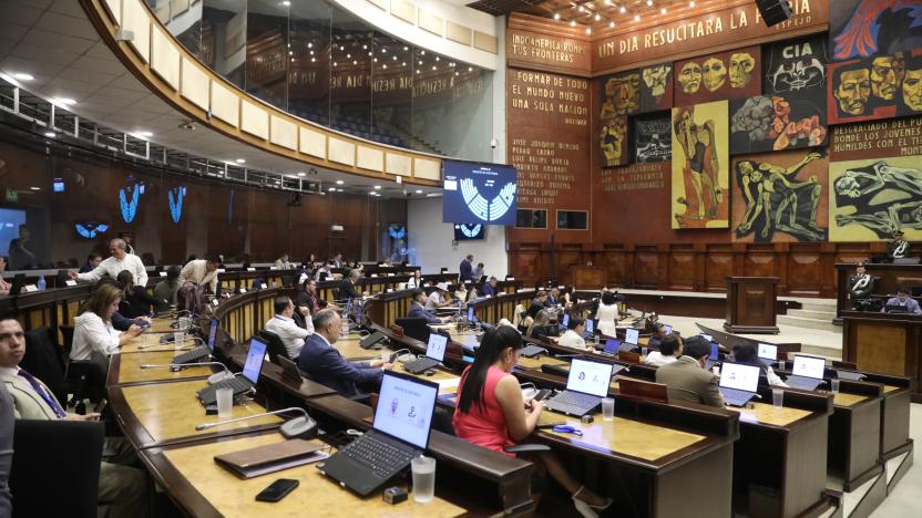 Asamblea de Ecuador entrará en receso legislativo desde el 22 de diciembre hasta el 5 de enero