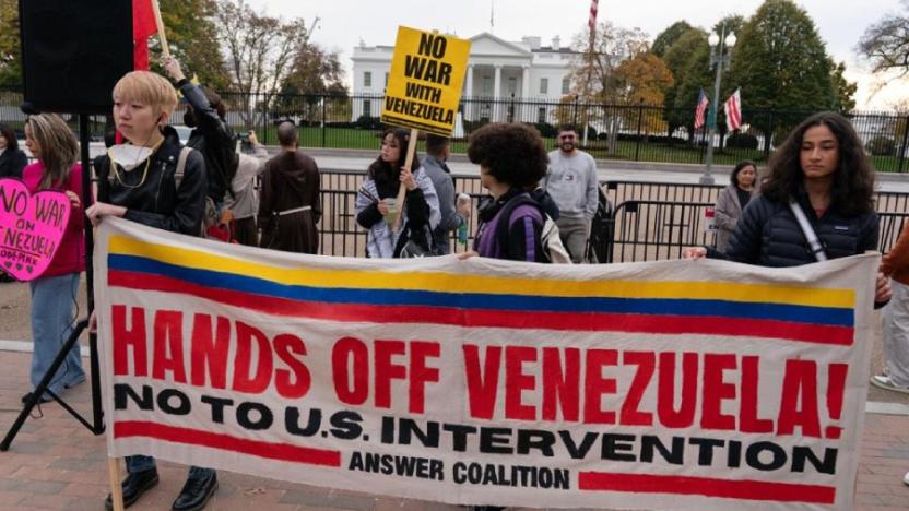 Decenas protestan en Estados Unidos por acción militar en Venezuela; alcalde de NY critica a Trump