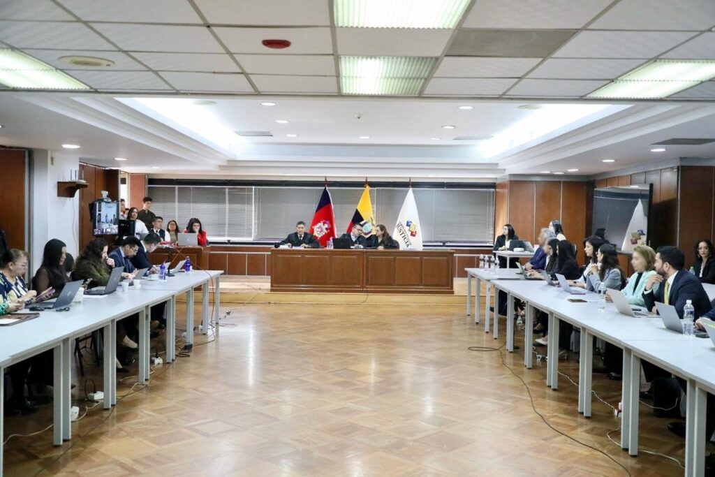 Caso Sinohydro: expresidente Lenín Moreno es declarado culpable por cohecho moreno audiencia 1024x683